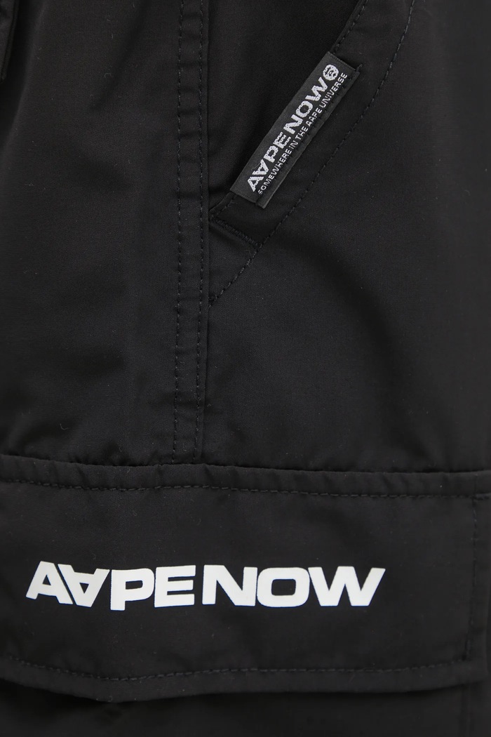 Šortky AAPE Now AAPSPMB672XXO čierna