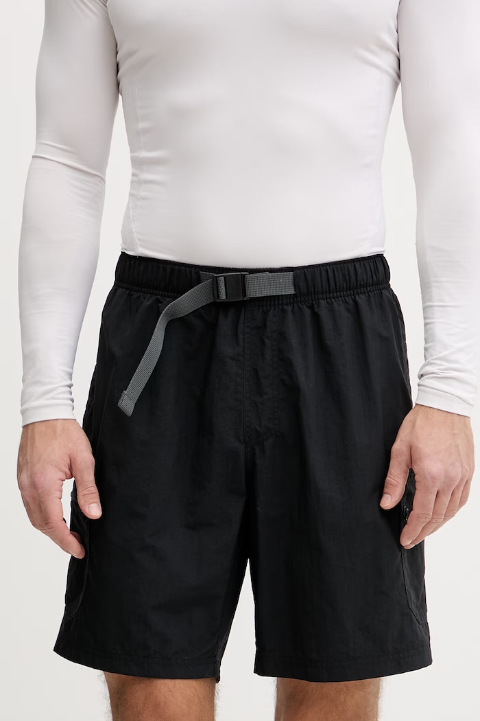 Columbia pantaloni scuți cargo pentru bărbați Mountaindale negru 2121471