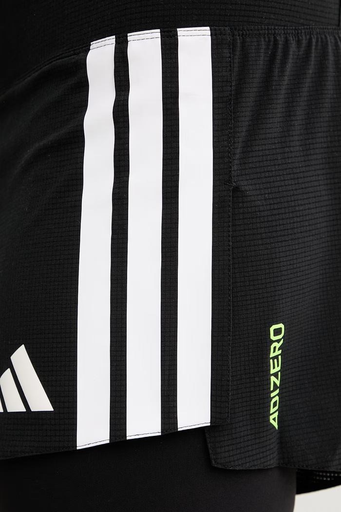 adidas Performance pantaloni scurți sport pentru bărbați Adizero 2i1 negru JD4202