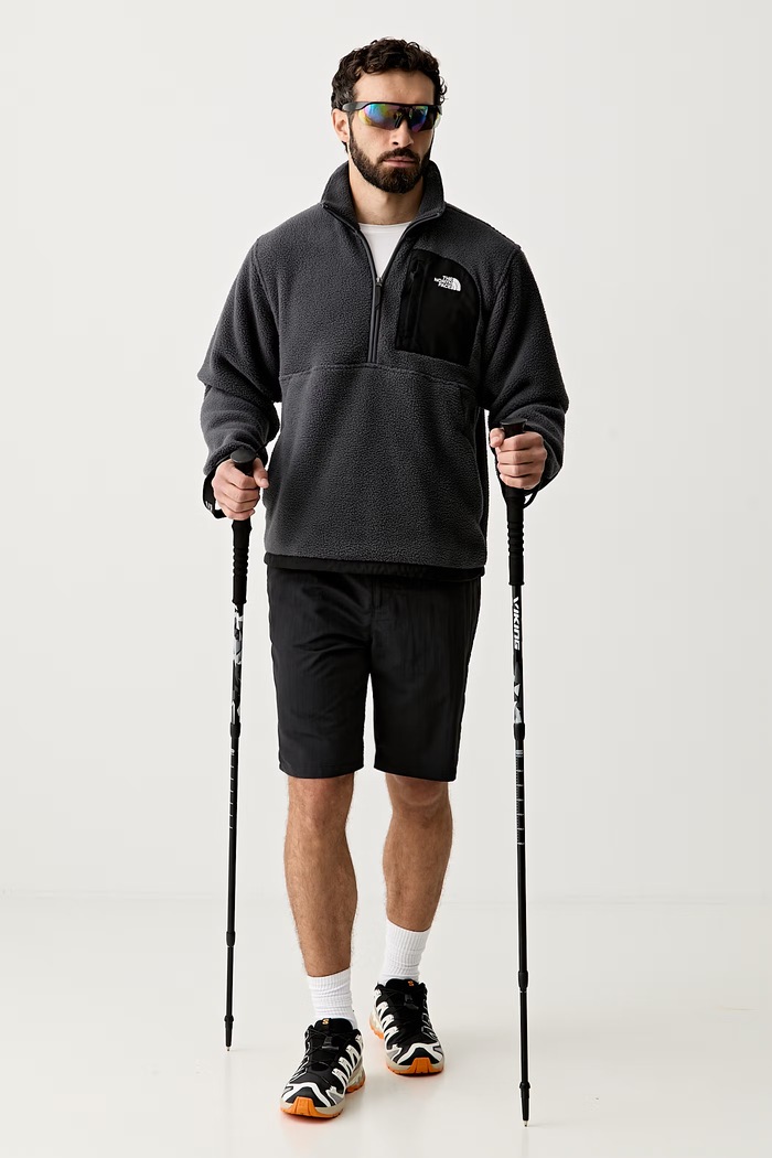 Jack Wolfskin szorty sportowe męskie Duneland A65926 czarny SS26