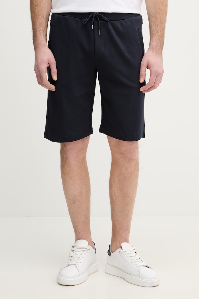 Paul&Shark pantaloni scurți tricotaj bleumarin 26411816