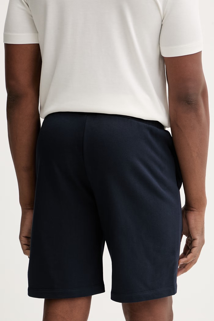 Oblačila Bombažne kratke hlače EA7 Emporio Armani AF17787.7M001564 mornarsko modra