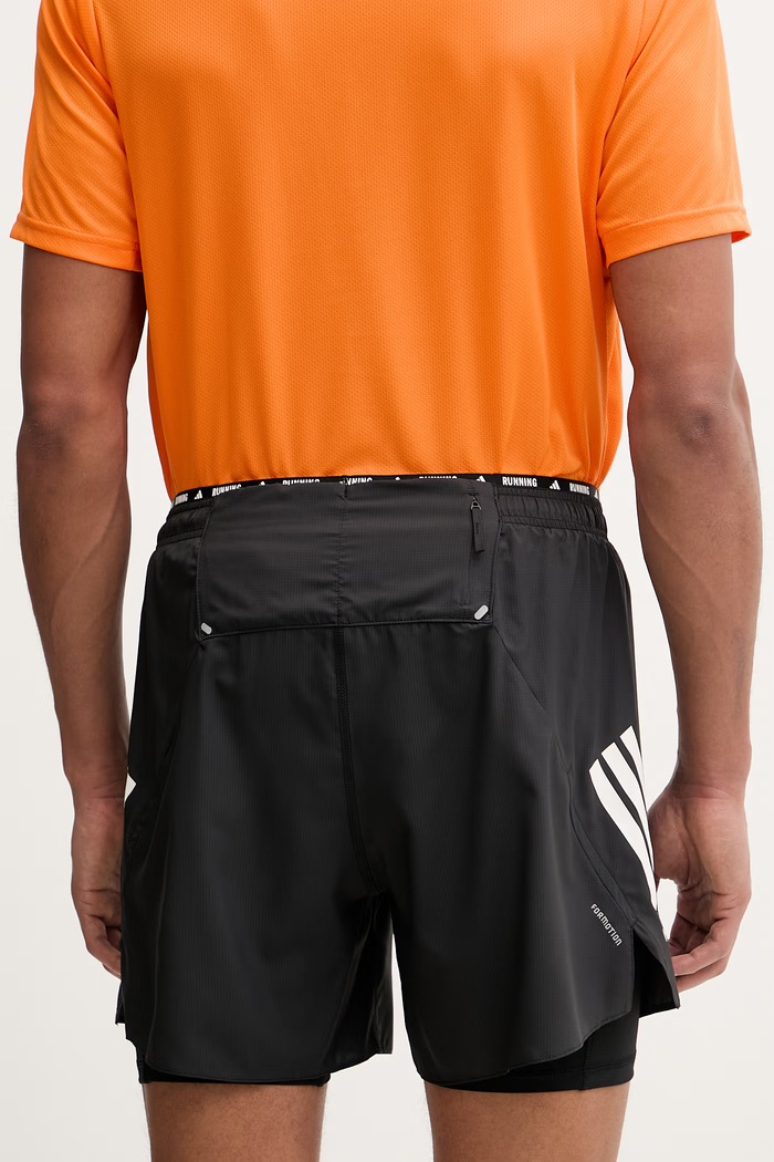 Odzież adidas Performance szorty do biegania adi365 JZ7711 czarny