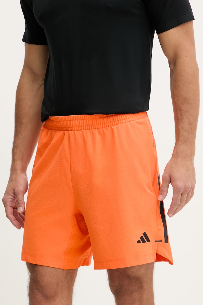 Tréningové šortky adidas Performance D4T PrimeLift s elastanom oranžová KA1197