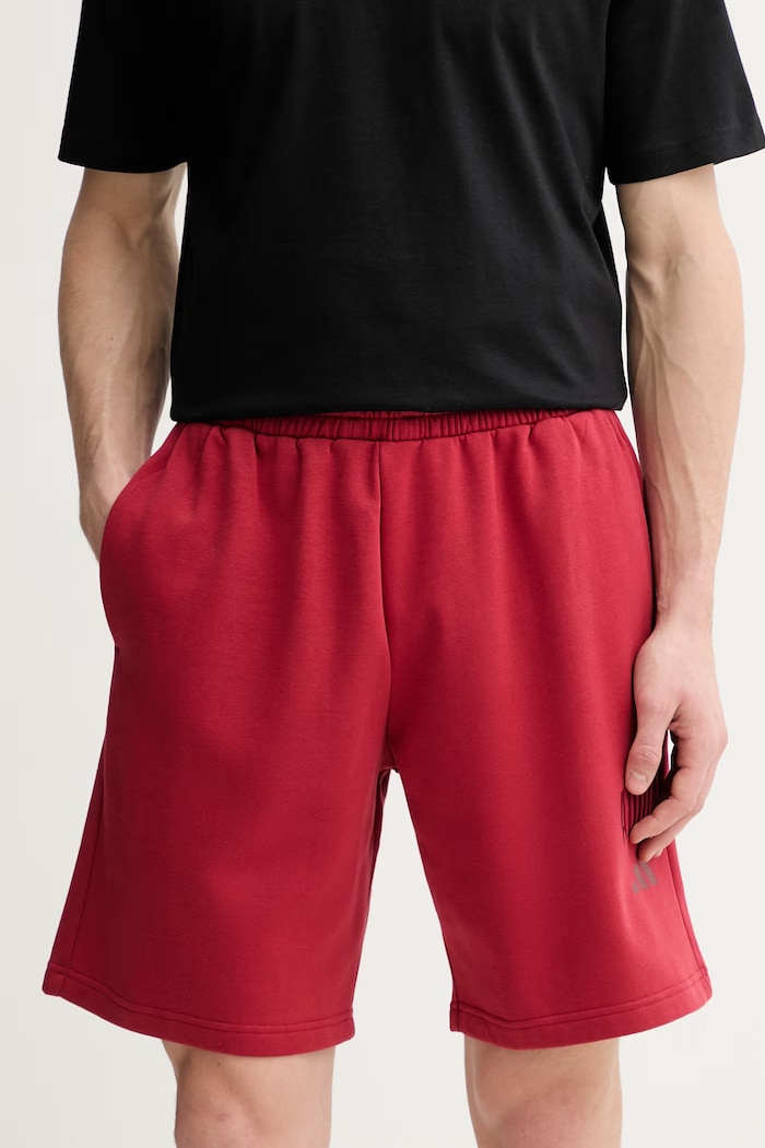 Šortky adidas Collegiate pletenina červená KC0737