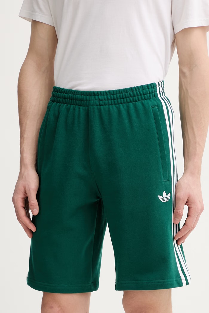 Bavlnené šortky adidas Originals bavlna zelená KE3563