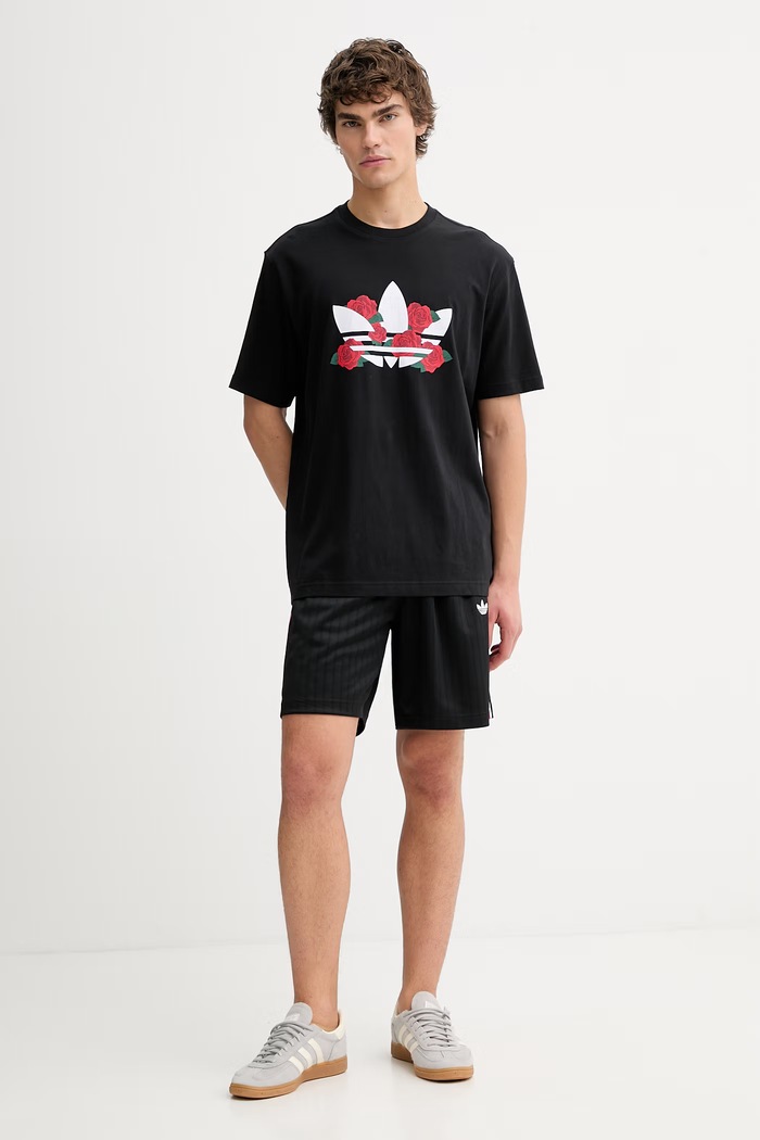 Σορτς adidas Originals Firebird KS5505 μαύρο SS26