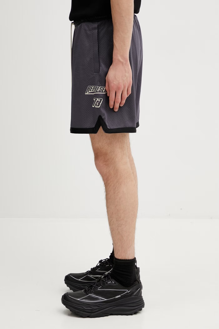 Puma pantaloncini Represent 635802 grigio SS26