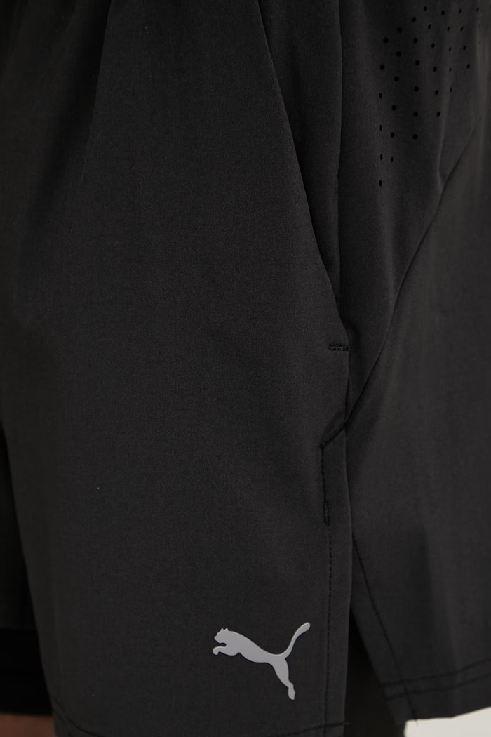 Puma pánske šortky 2v1 PWRmode čierna 528589