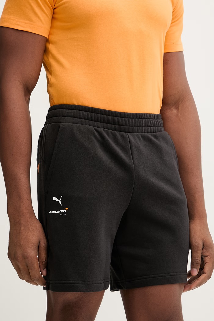 Bavlnené šortky Puma McLaren bavlna čierna 637454