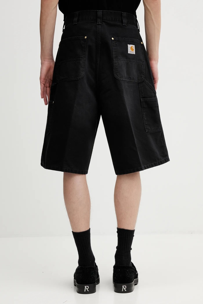 Odzież Carhartt WIP szorty jeansowe OG Single Knee Short I036308.89B7 czarny