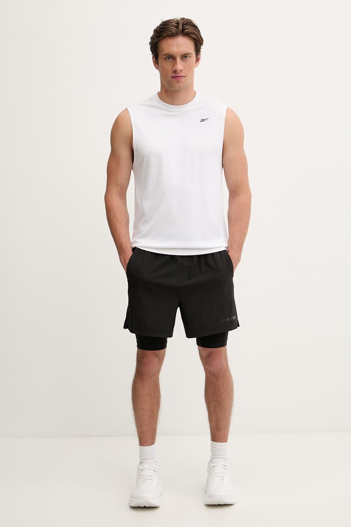Calvin Klein Performance szorty sportowe męskie LVGMS6S803 czarny SS26