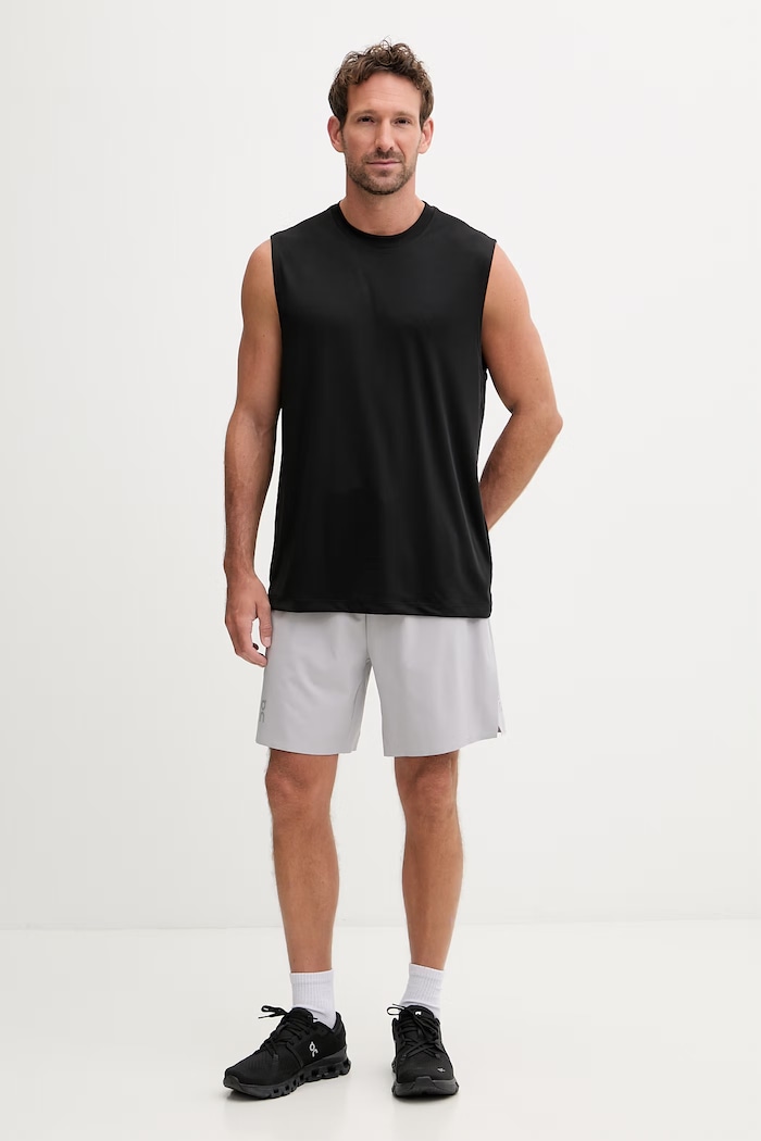 On pantaloni scurți sport pentru bărbați 1MF10221291 gri SS26