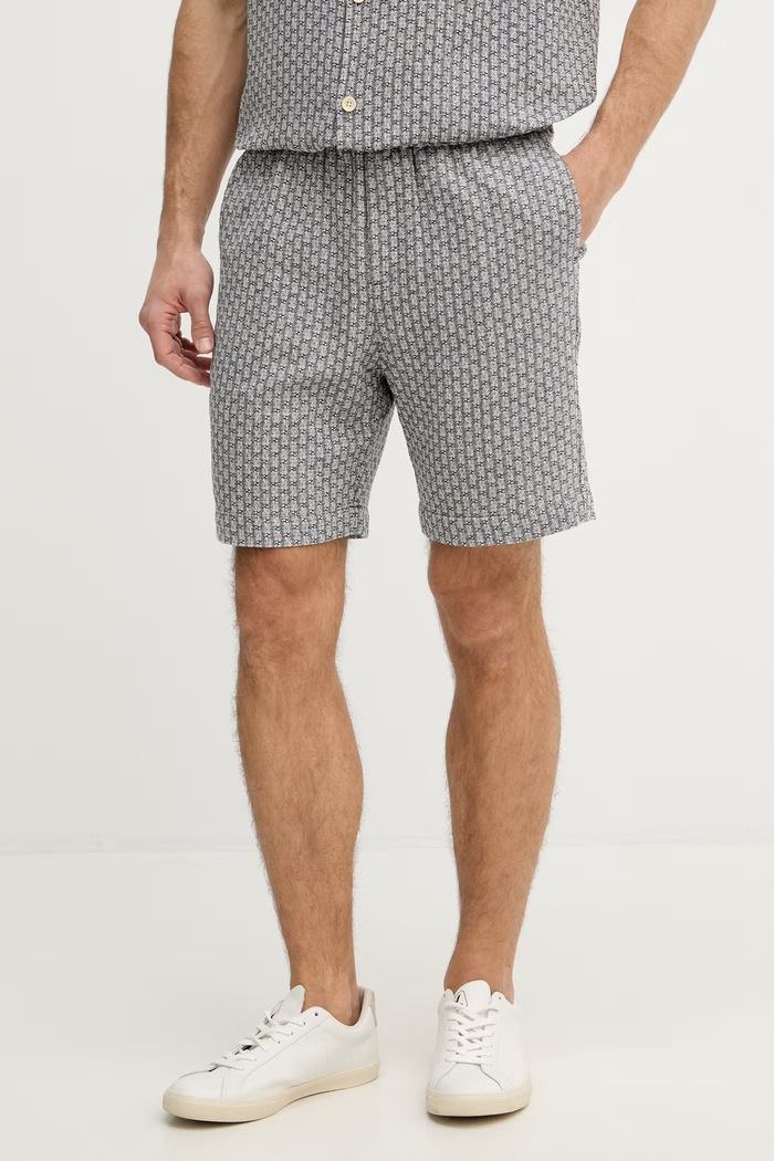Mos Mosh pantaloni scurți pentru bărbați, din bumbac Floyd bleumarin 509470