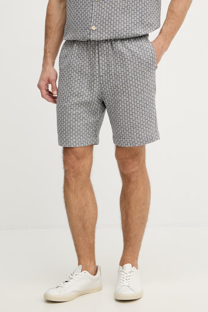 Mos Mosh pantaloni scurți pentru bărbați, din bumbac Floyd bleumarin 509470