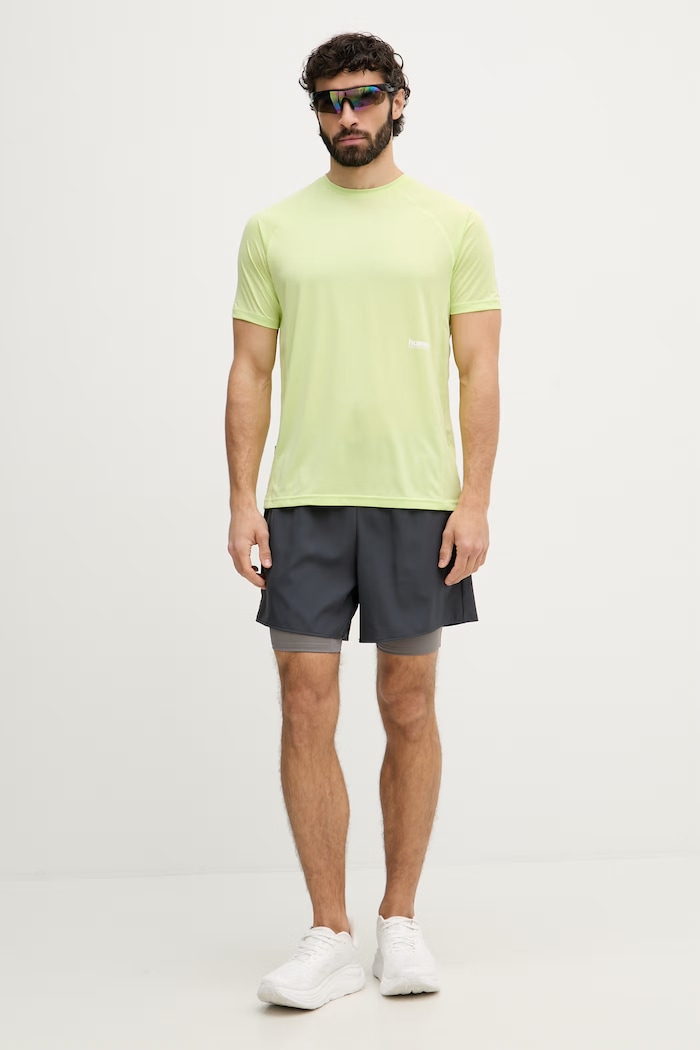 Hummel спортен къс панталон мъжки 232291 сив SS26