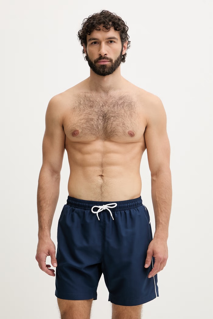 Hummel pantaloni scurți de baie pentru bărbați bleumarin 232882