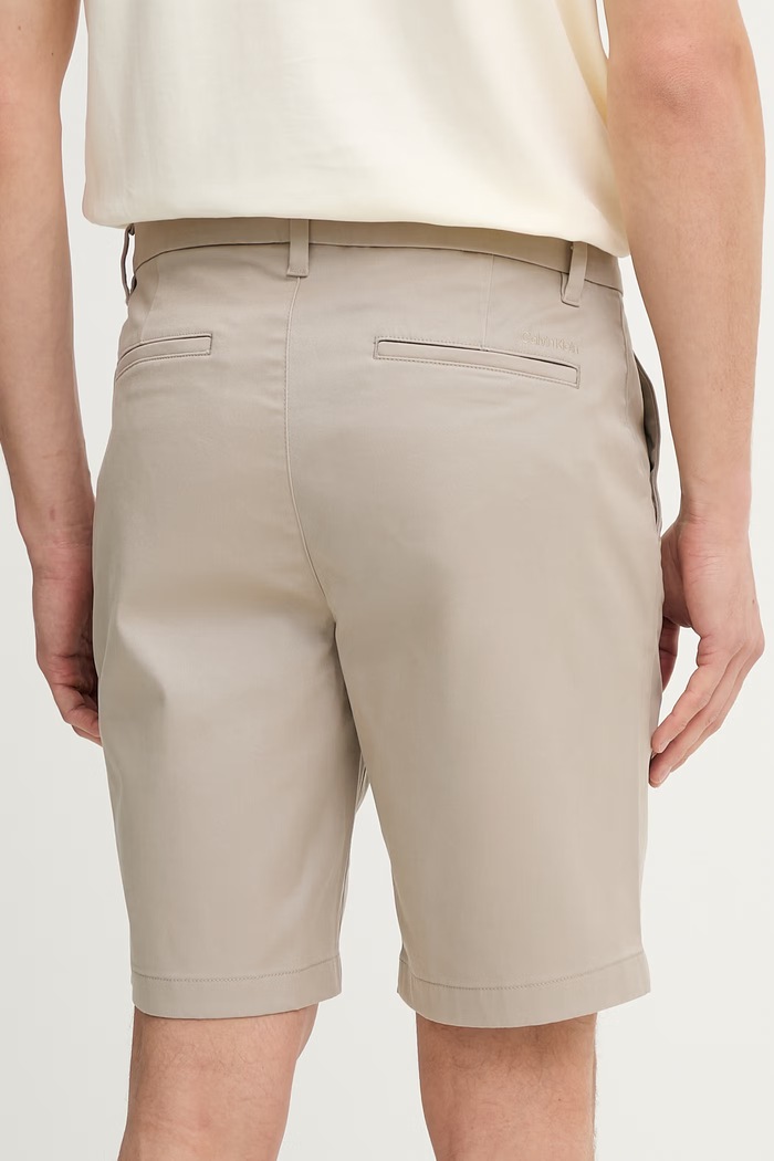 Odzież Calvin Klein szorty męskie LV04LF601G beżowy