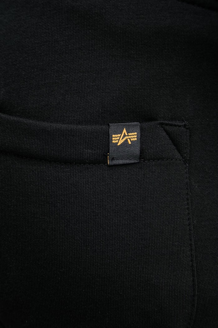 Alpha Industries szorty dresowe męskie z bawełną Camo Jogger Shorts 156377 czarny