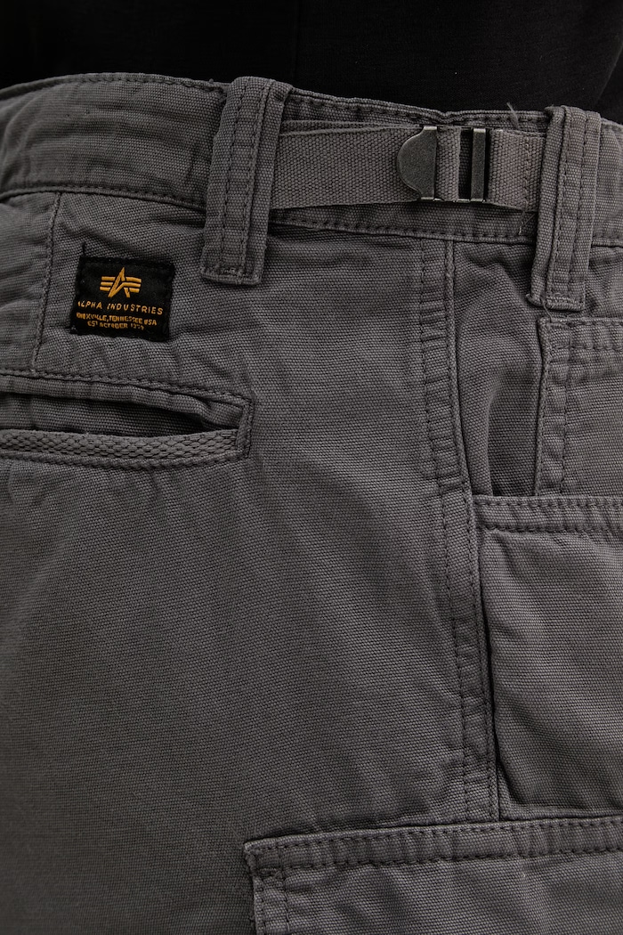 Alpha Industries Canvas Cargo Short σορτς cargo βαμβακερά Ανδρικά γκρί 156264