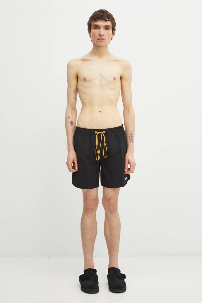 RHUDE pantaloncini da bagno Classic Logo Swim Short RHPS26SH03108 nero