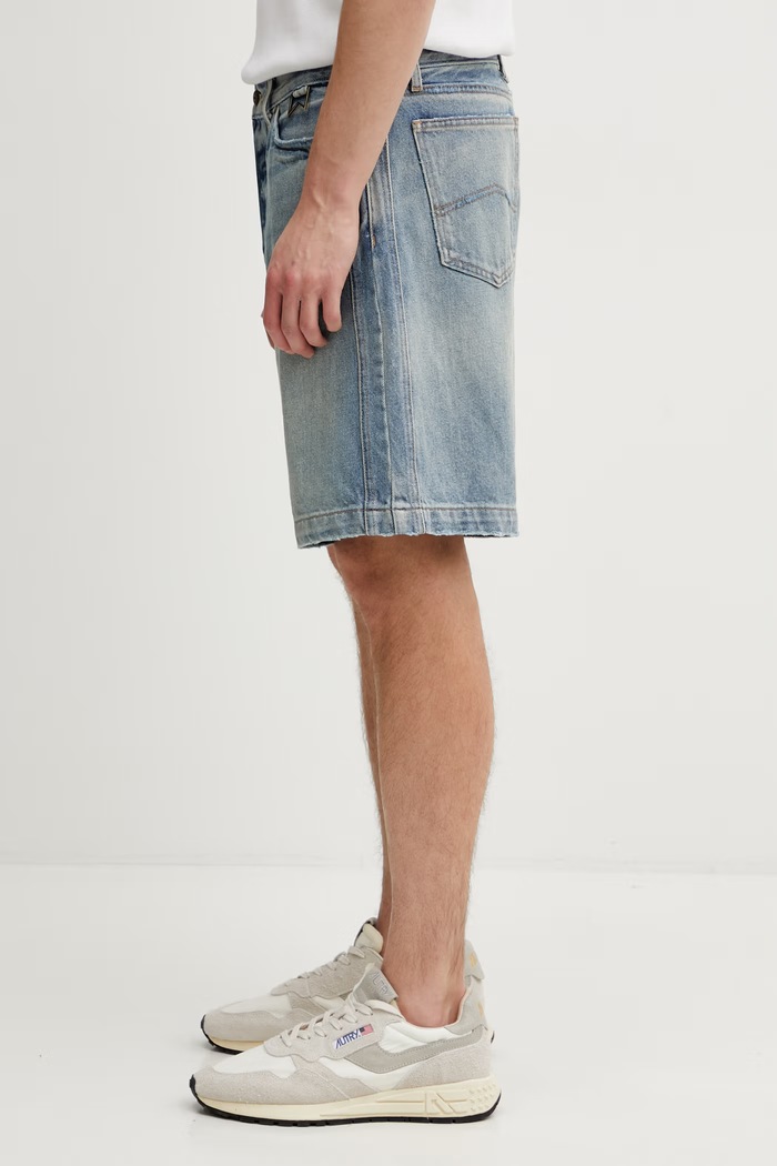 RHUDE Boxy Traxedo σορτς ντένιμ Ανδρικά RHPS26SR10012 μπλε SS26
