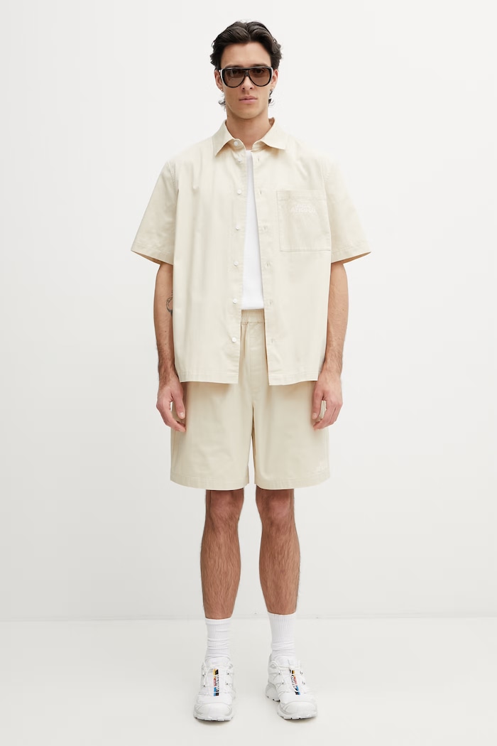 Axel Arigato Heath Drawstring Shorts szorty bawełniane męskie A3809002 beżowy