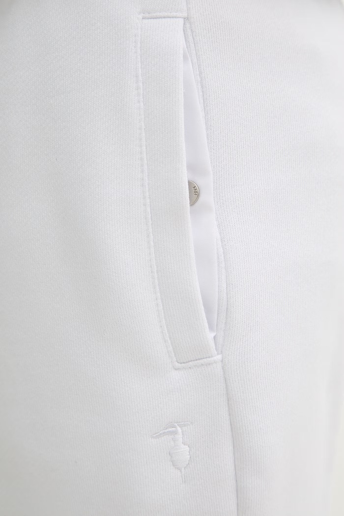 Trussardi pantaloni scurți din bumbac alb P8058000067N