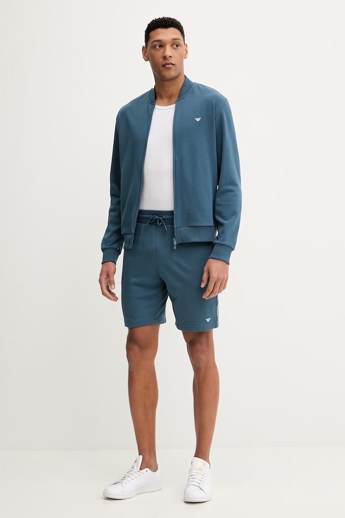 Emporio Armani Underwear szorty lounge EM000495.AF18887 granatowy SS26