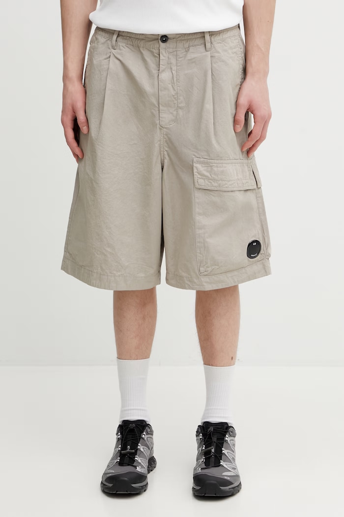 C.P. Company cotton shorts cotton gray 20CMBE127A110325G