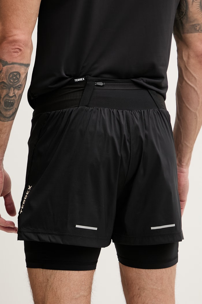 Oblačila adidas TERREX moške kratke hlače 2 v 1 JY4182 črna
