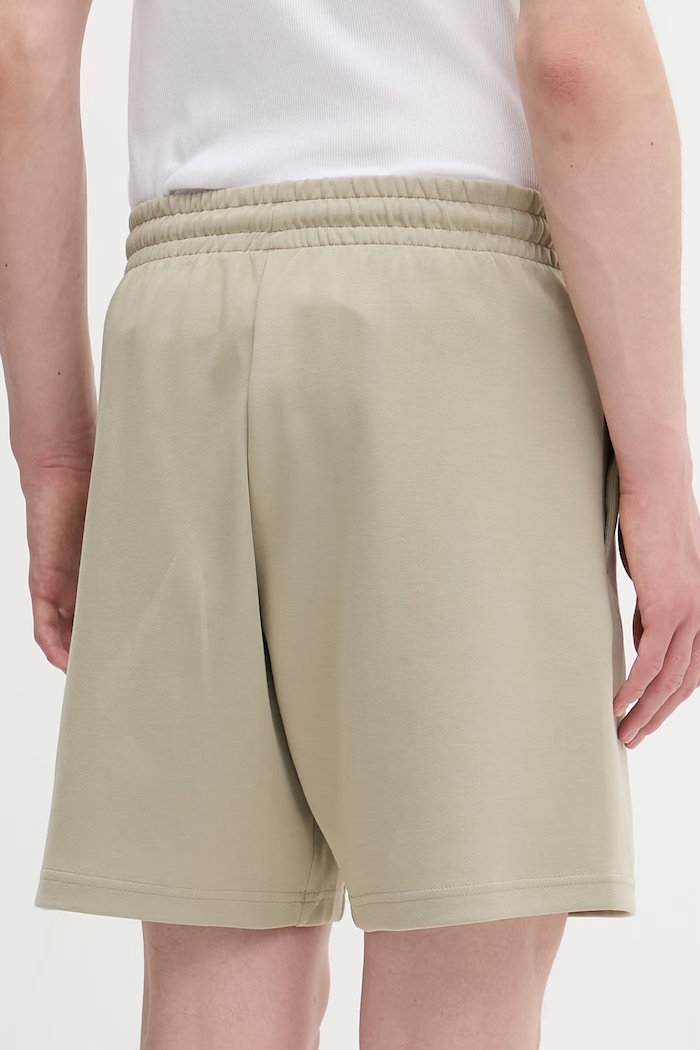 Îmbrăcăminte Adidas pantaloni scurți de trening pentru bărbați, cu bumbac KD7661 verde