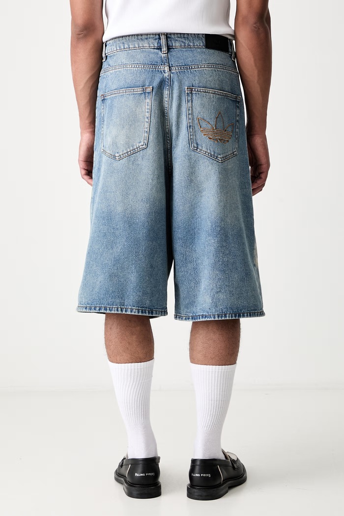 Odzież adidas Originals szorty męskie jeansowe KE0133 niebieski