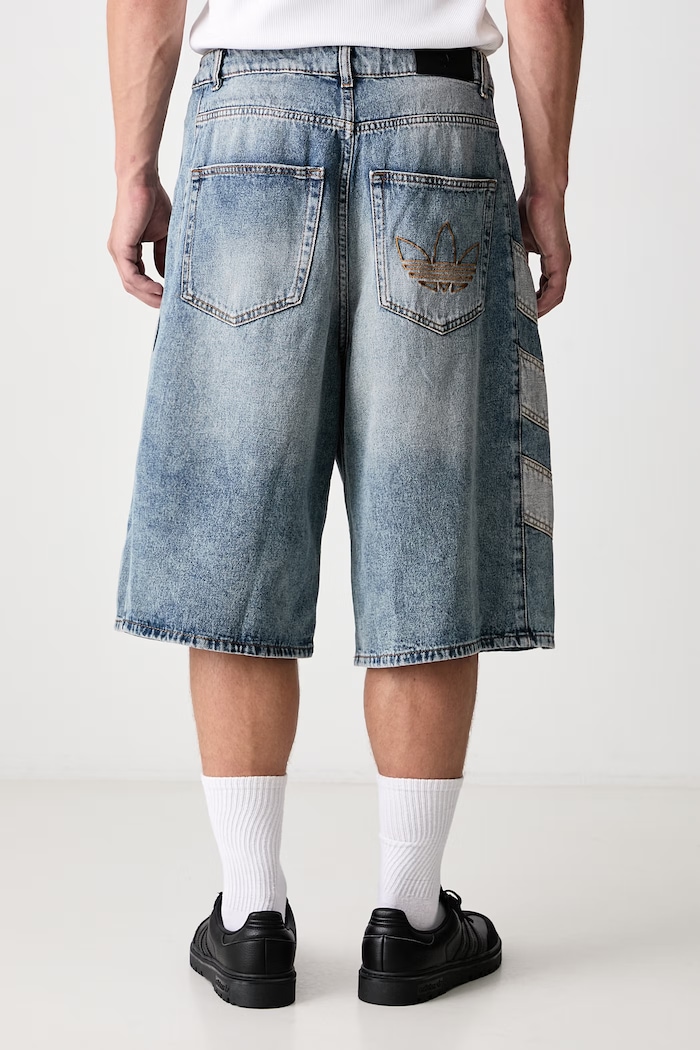 Odzież adidas Originals Szorty męskie jeansowe KE0133 niebieski