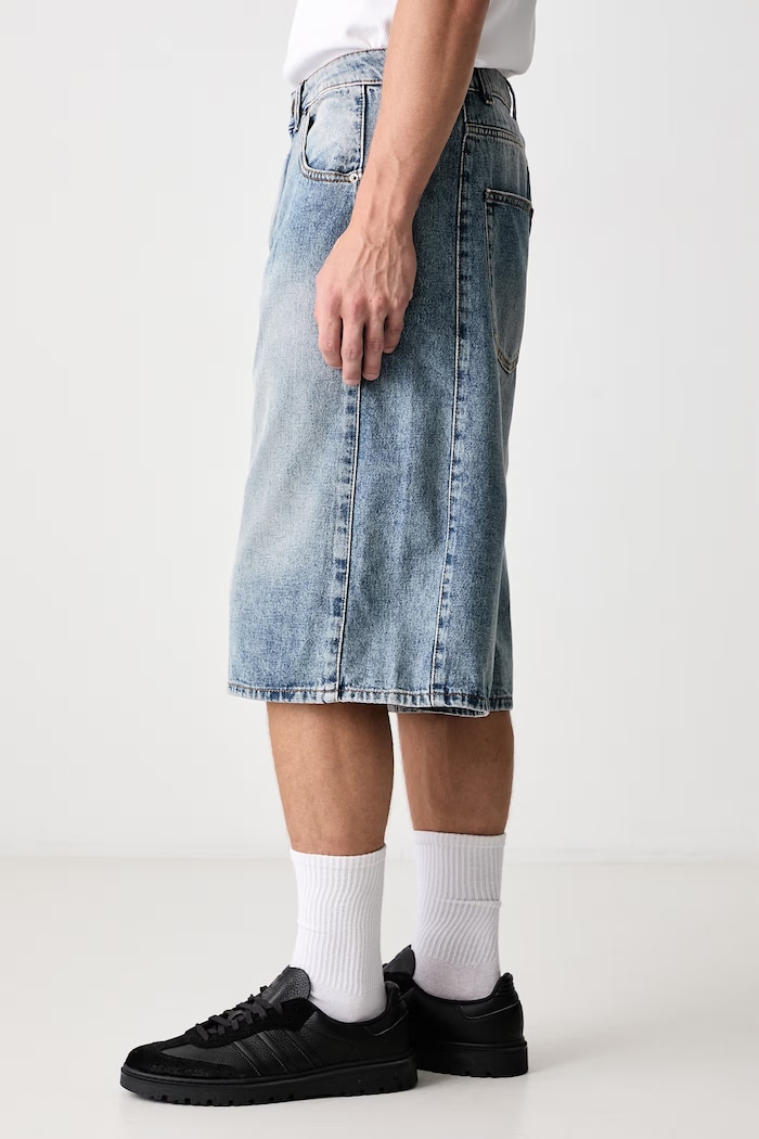 Szorty męskie jeansowe adidas Originals KE0133 niebieski