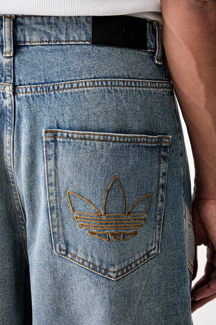adidas Originals szorty męskie jeansowe KE0133 niebieski