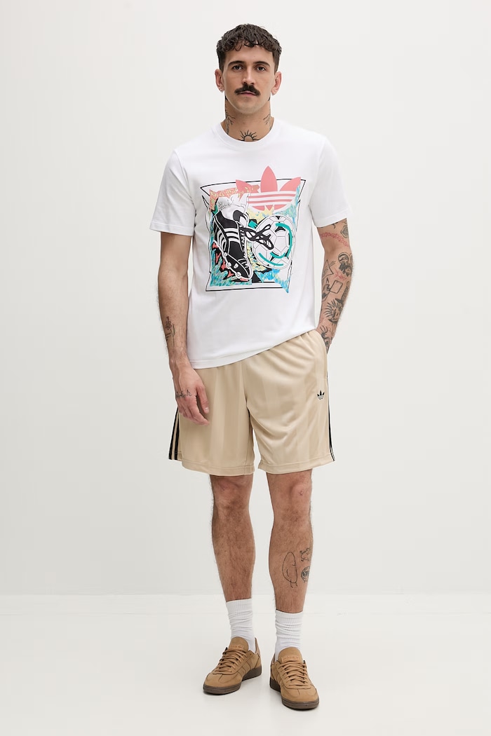 adidas Originals Къс панталон мъжки KE3593 бежов SS26