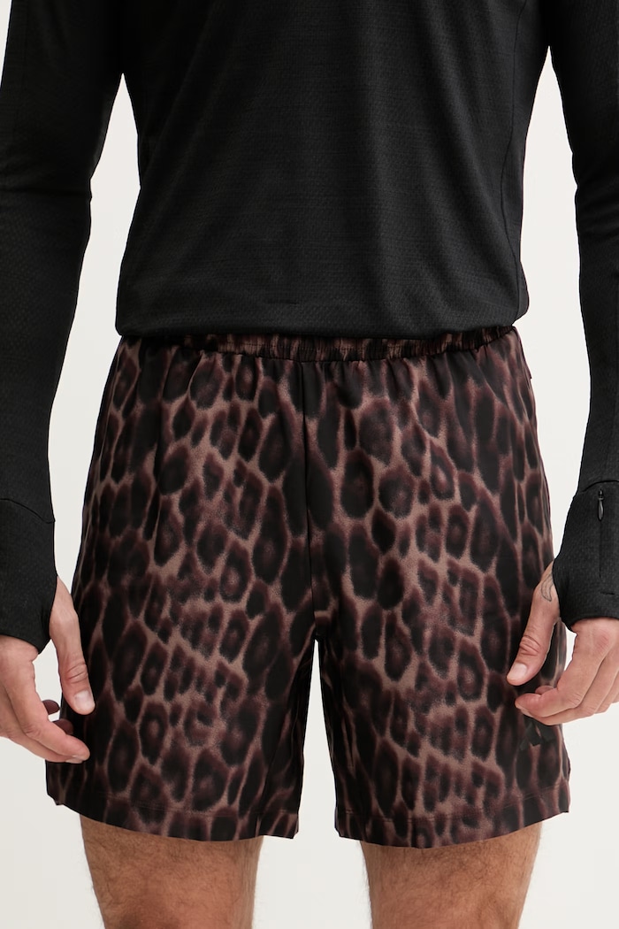 adidas Performance pantaloni scurți pentru bărbați maro KF0954