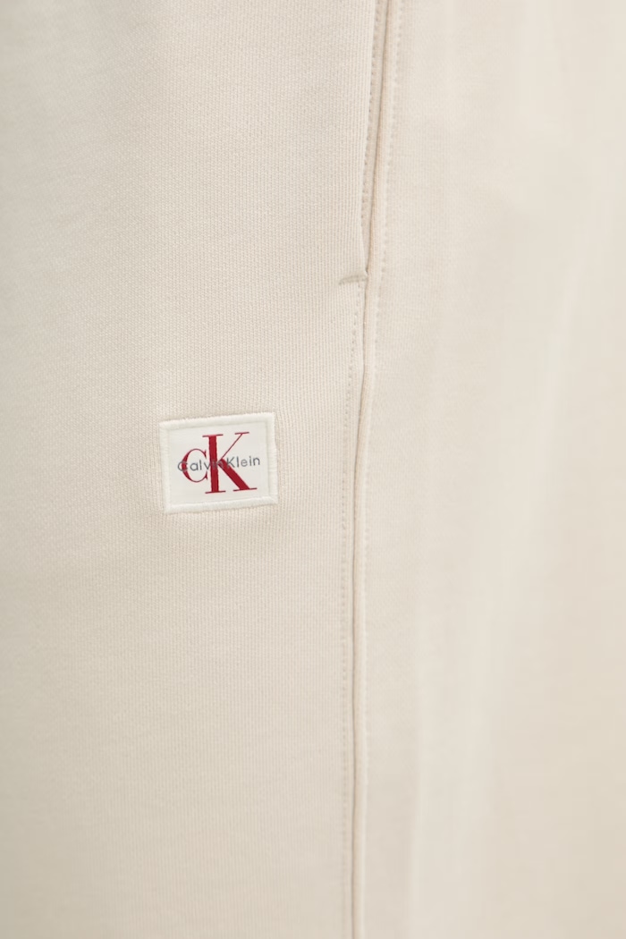 Calvin Klein Jeans szorty męskie bawełniane beżowy LV04RF282G