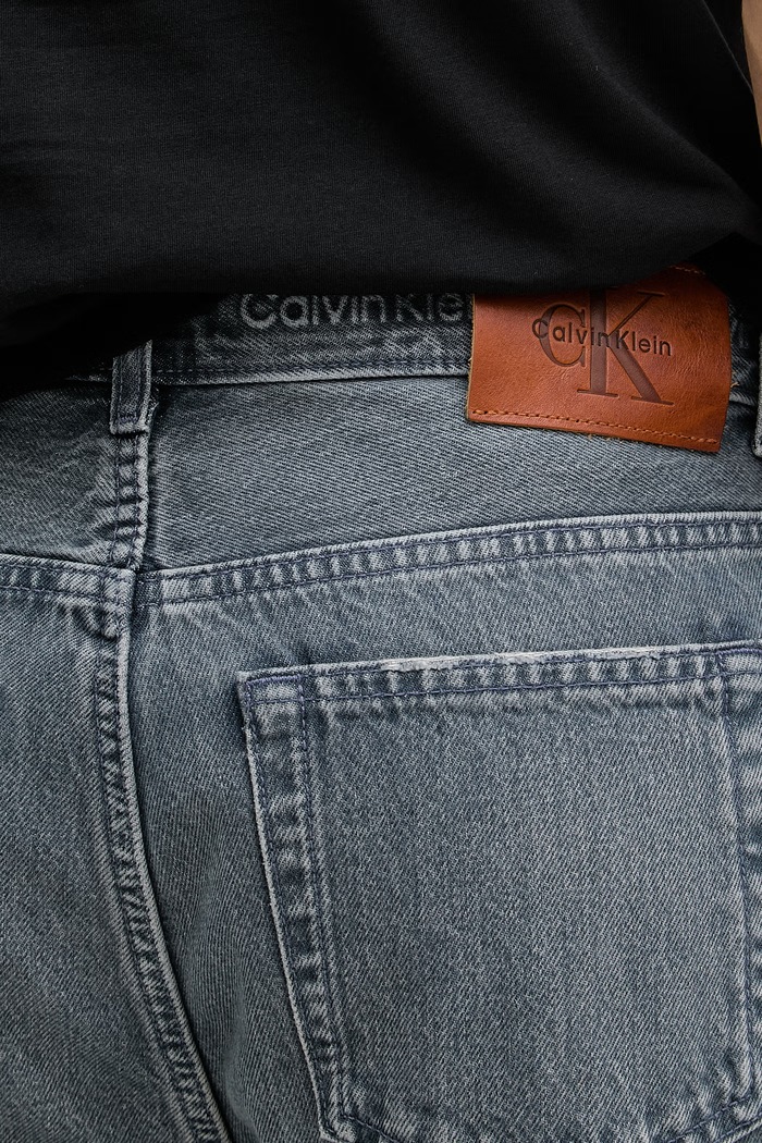 Calvin Klein Jeans szorty męskie bawełniane niebieski LV04RF732G