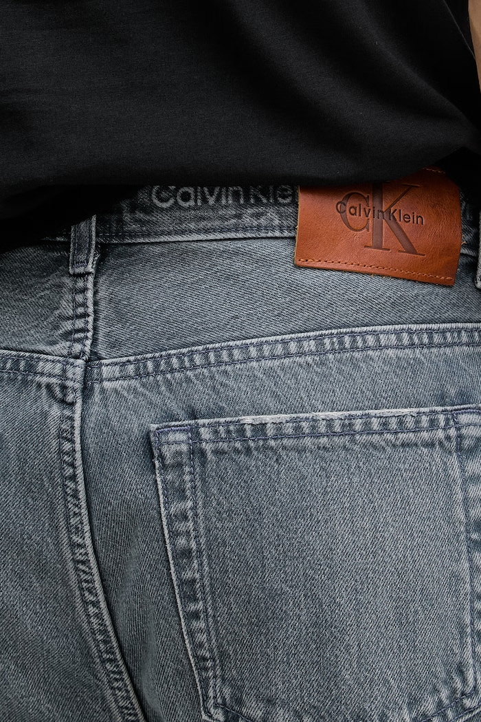 Calvin Klein Jeans szorty męskie bawełniane niebieski LV04RF732G