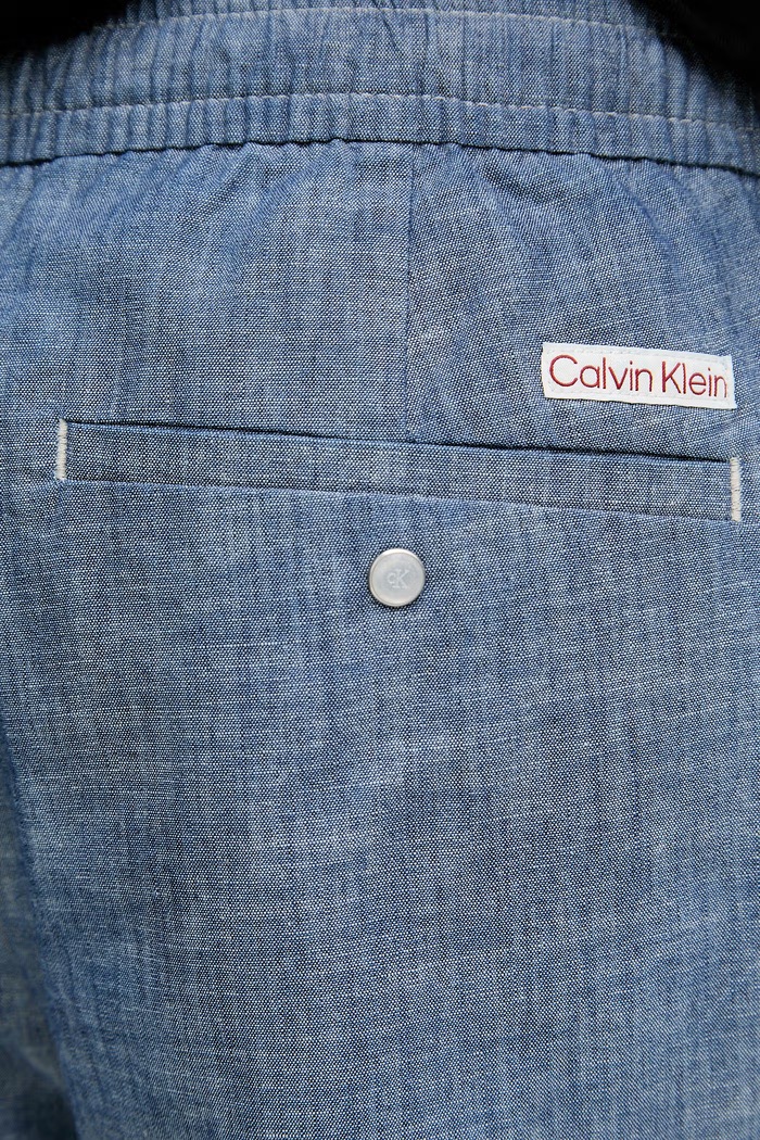 Calvin Klein Jeans šortky pánske bavlnené modrá LV04RF608G