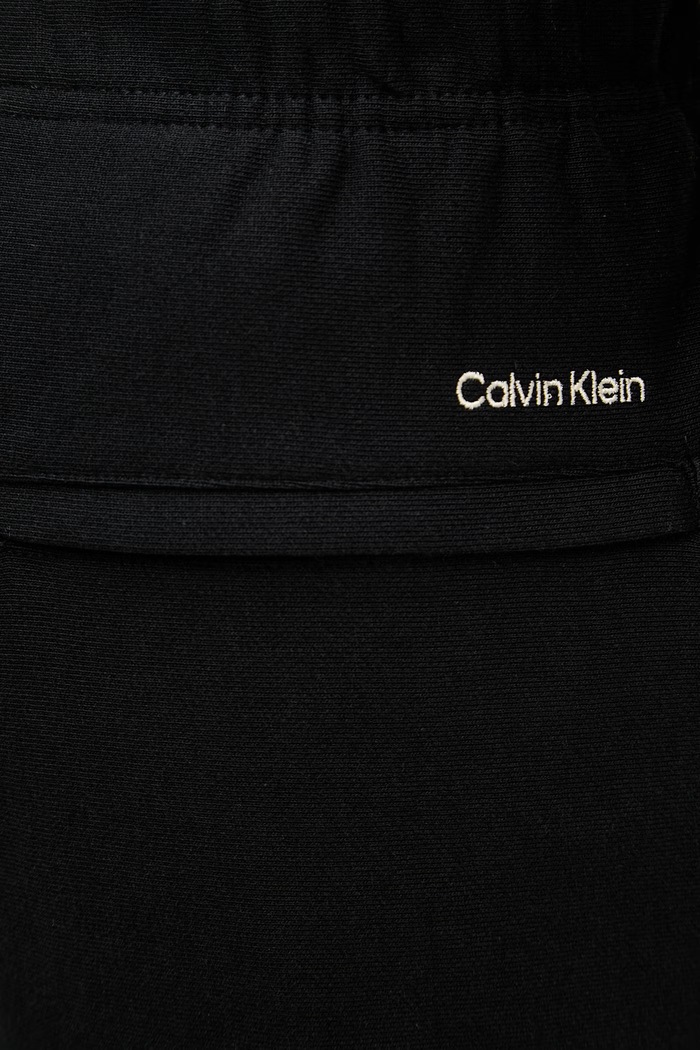 Calvin Klein Jeans teplákové šortky pánske LV04RF252G čierna