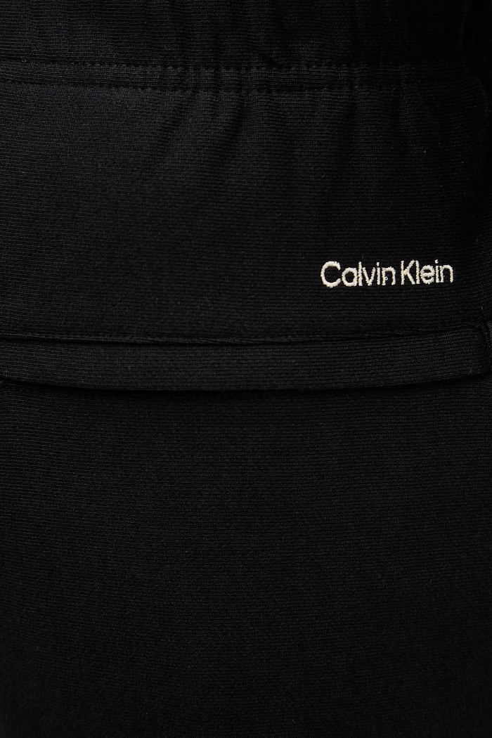 Calvin Klein Jeans teplákové šortky pánske LV04RF252G čierna