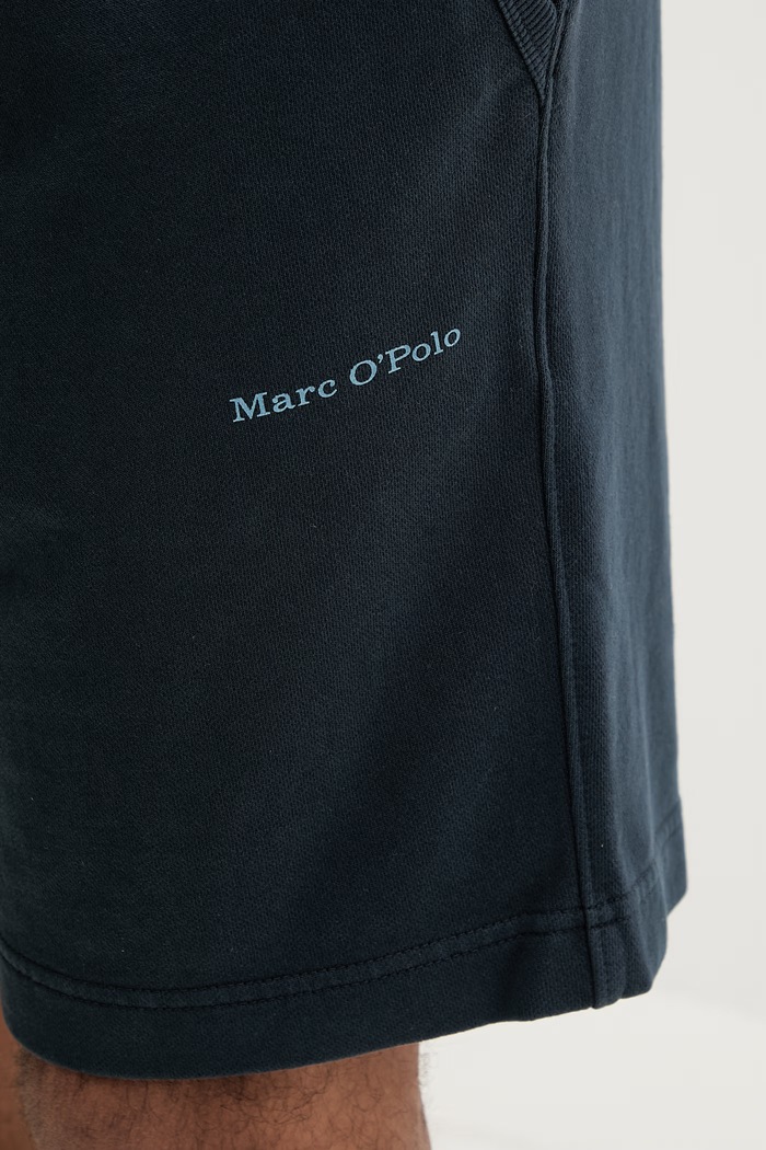 Marc O'Polo pantaloni scurți de trening pentru bărbați, din bumbac bleumarin 5000014804