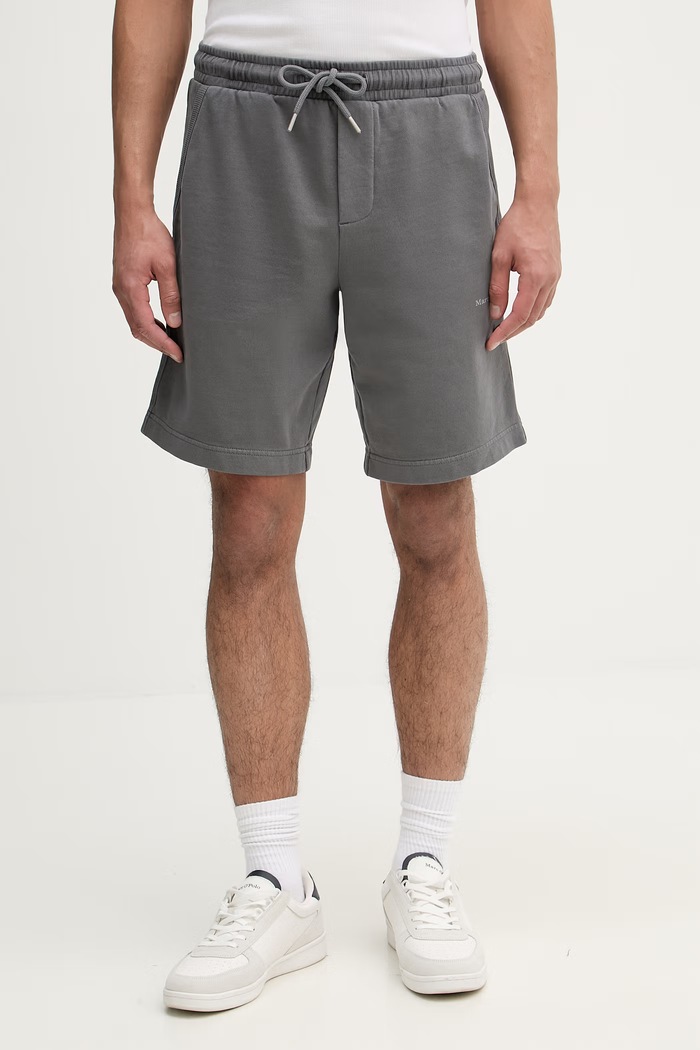 Marc O'Polo pantaloni scurți de trening pentru bărbați, din bumbac gri 5000014804