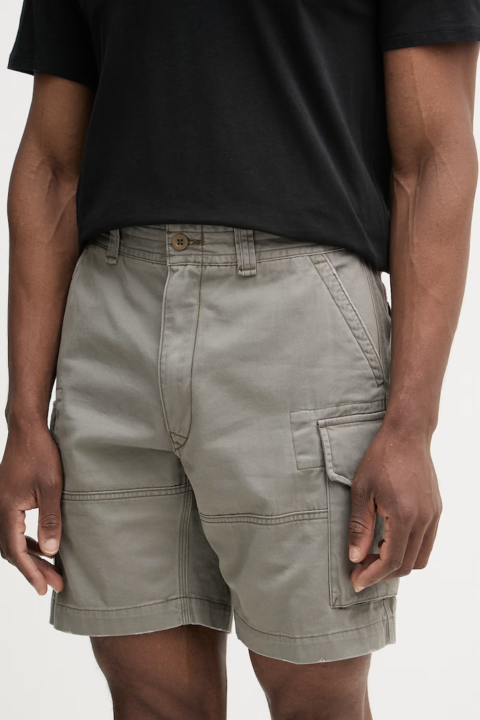 Polo Ralph Lauren šortky cargo pánske bavlnené bavlna sivá 710964027