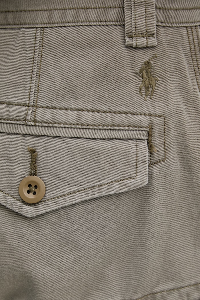 Polo Ralph Lauren šortky cargo pánske bavlnené sivá 710964027