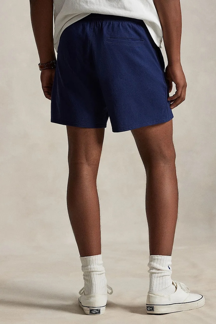 Памучен къс панталон Polo Ralph Lauren 710A13263 тъмносин SS26