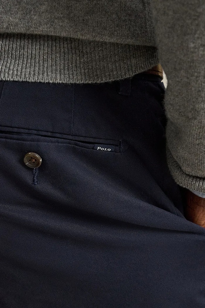 Polo Ralph Lauren szorty chino męskie bawełniane granatowy 710P08194